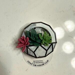 Bath & Body Works Plant Succulent Car Fragrance Clip Holder